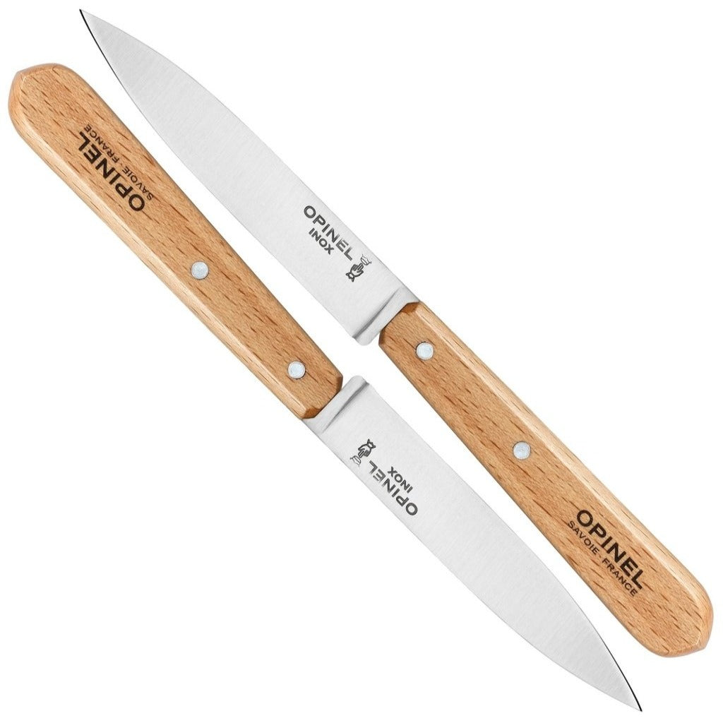 Opinel N°112 Set of 2 Paring Knives Natural 001223