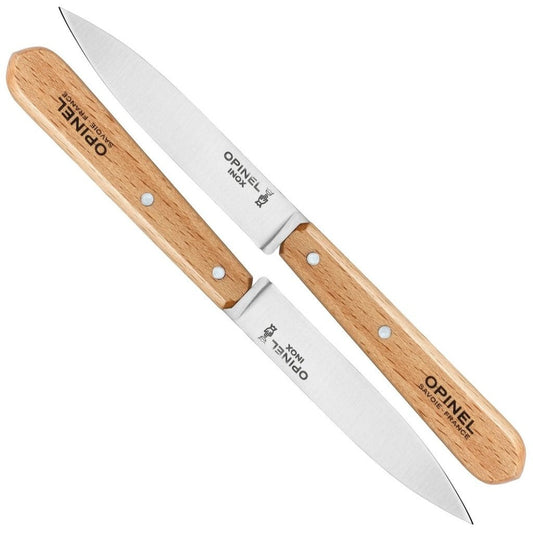 Opinel N°112 Set of 2 Paring Knives Natural 001223
