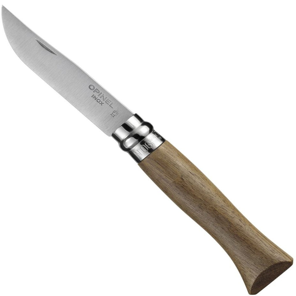 Opinel No.06 Walnut Tree Stainless Steel Folding Knife 002025