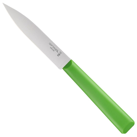 Opinel N312 Essential+ Paring Knife Green 6  002351