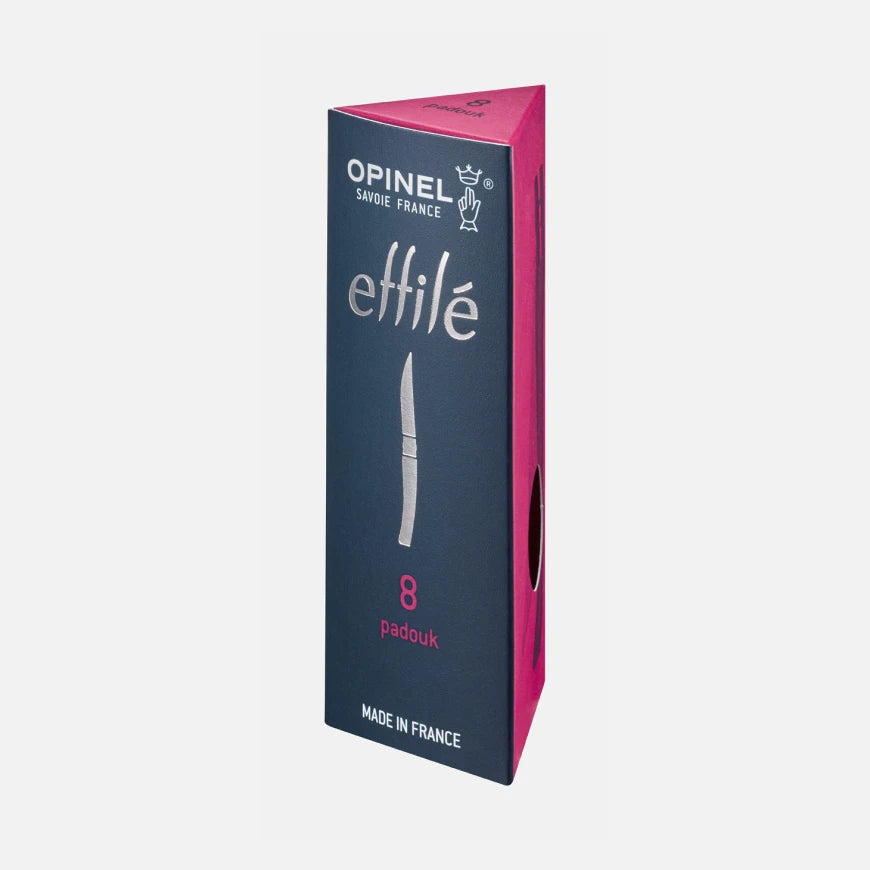 Opinel No.08 Padouk Effilé - New version Stainless Steel Pocket Knive 002554