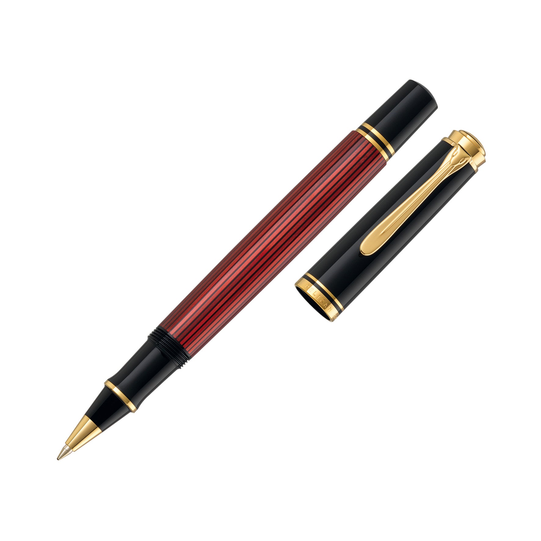 Pelikan R400 Rollerball Pen Souverän® Black-Red 905521