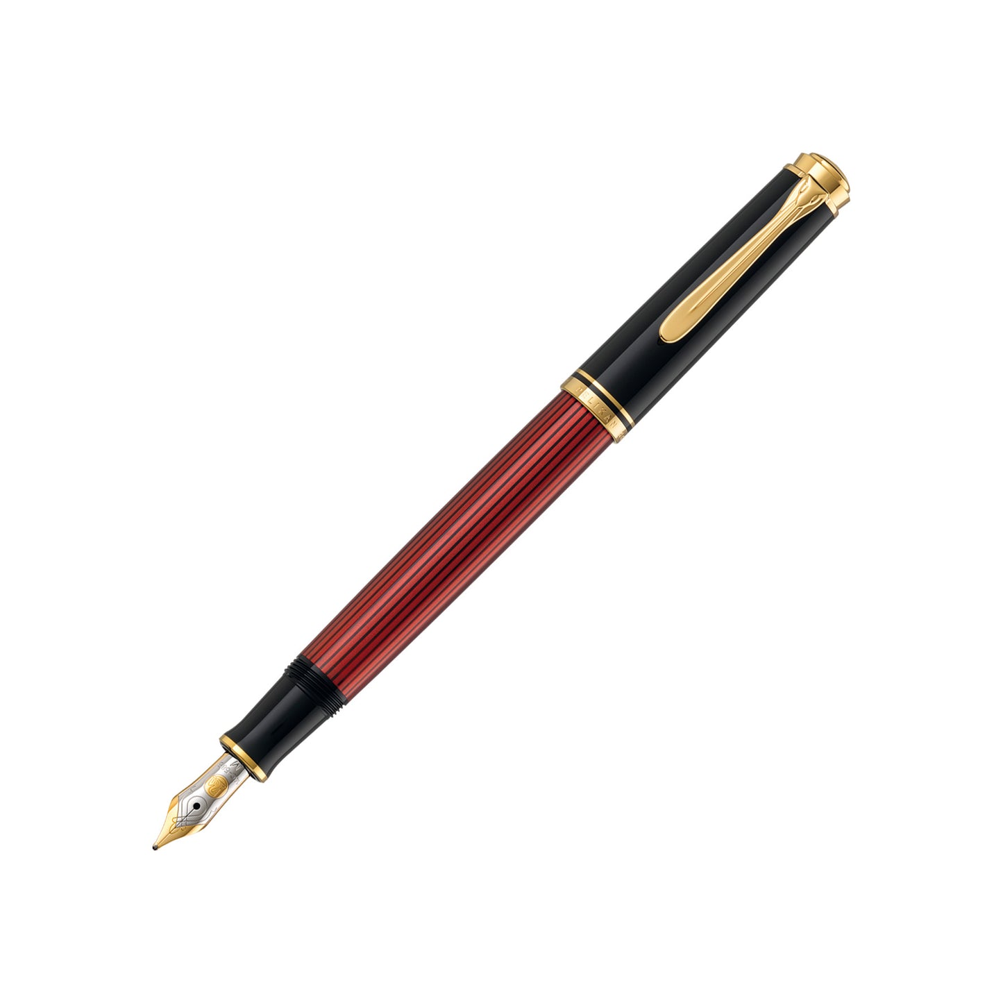 Pelikan M600 Fountain Pen Souverän® Black-Red EF 928689