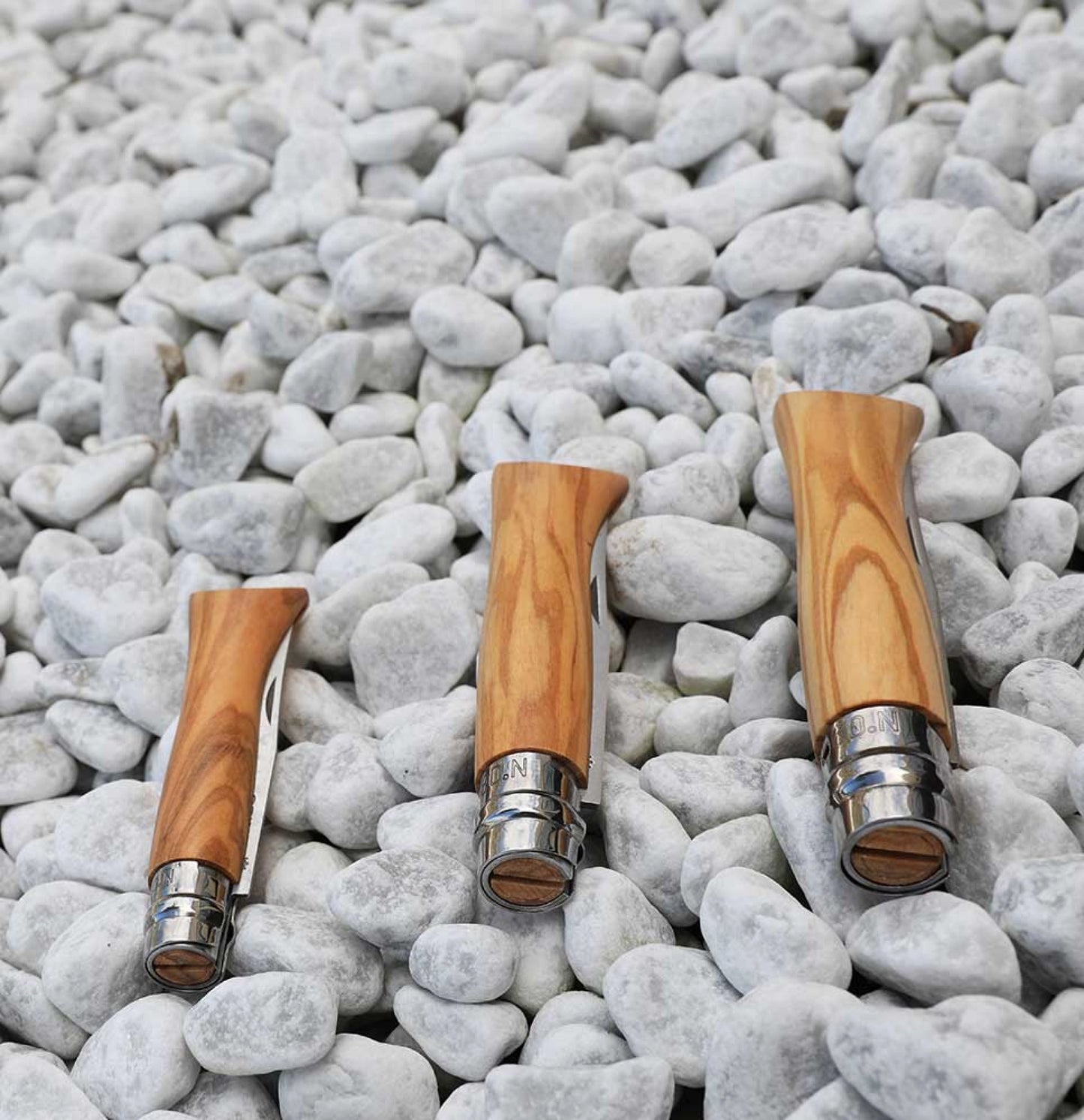 Opinel No.06 Olive Wood Stainless Steel Folding Knife 002023