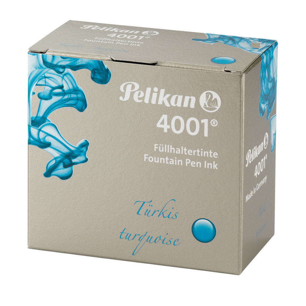Pelikan Ink Bottle Ink Glass 4001 Turquoise 62,5 ml 329201