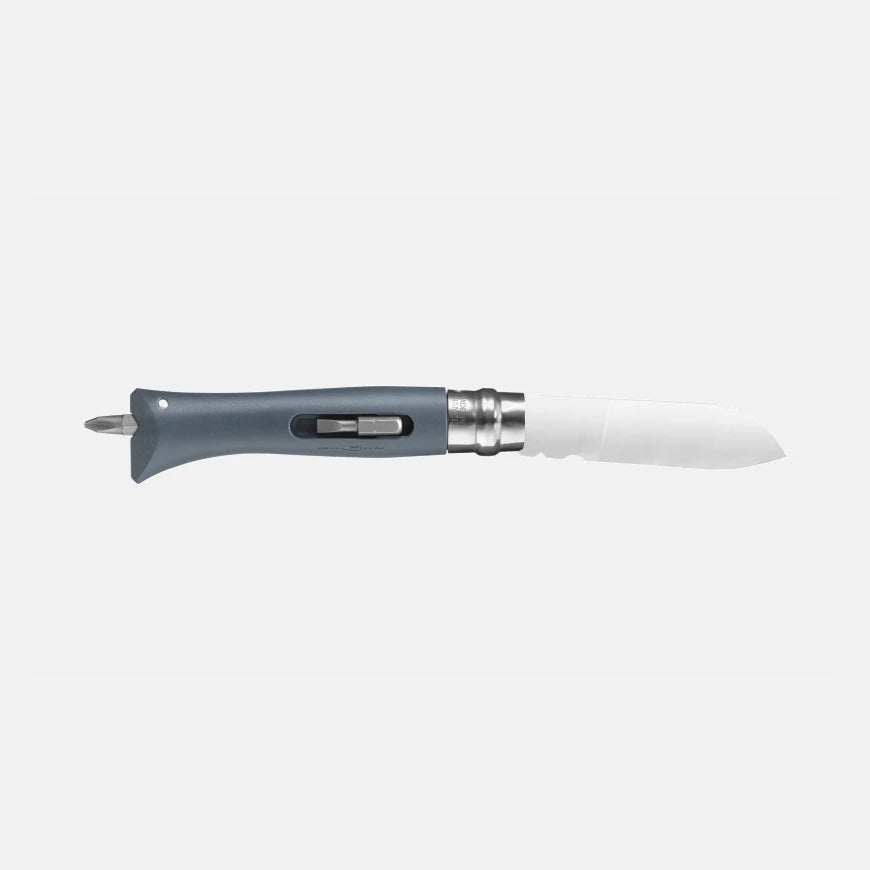 Opinel No.09 DIY Folding Utility Knife Grey 001792