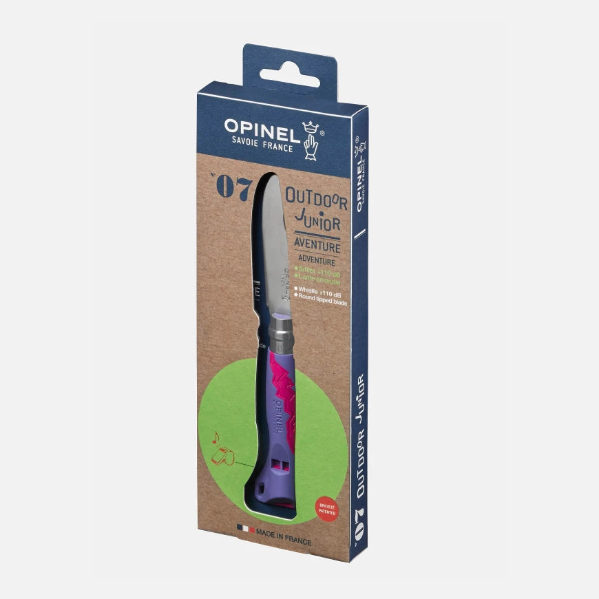 Opinel No.07 Outdoor Junior Purple Folding Knife 002152
