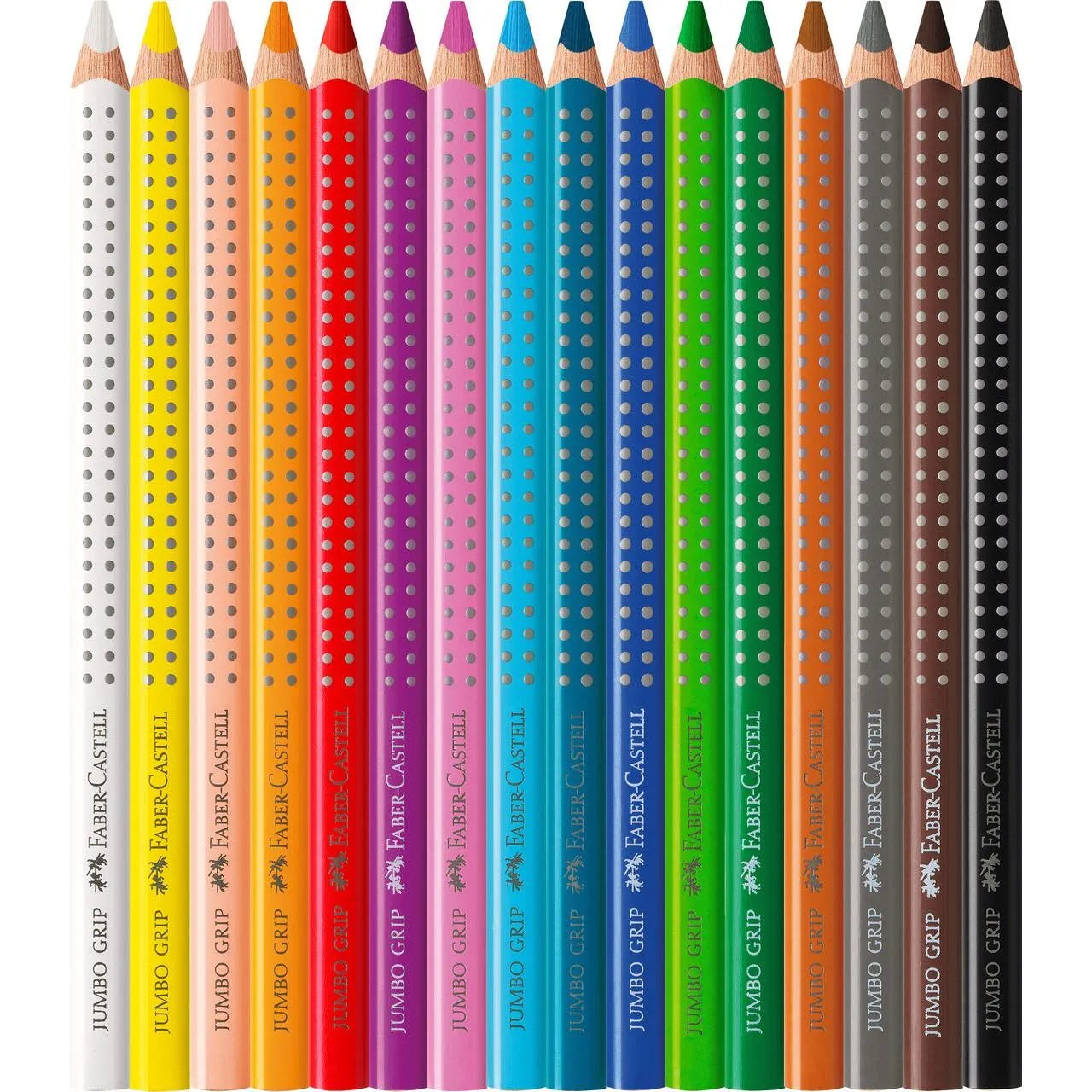 Faber-Castell Jumbo Grip Colour Pencil, Tin of 16 110916