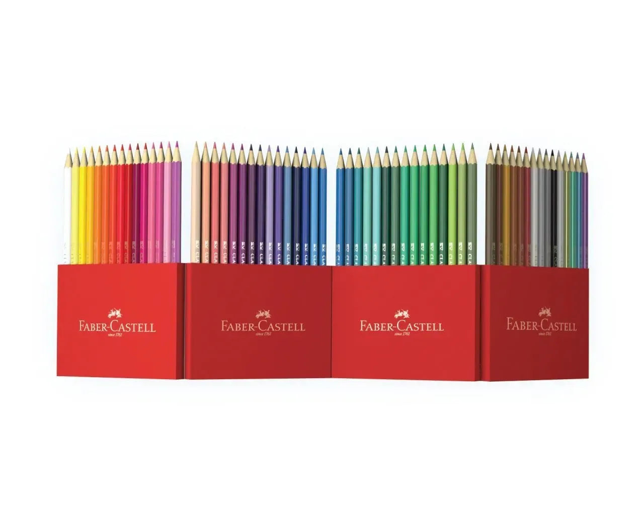 Faber-Castell Classic Colour Pencil Cardboard Wallet of 60 111260