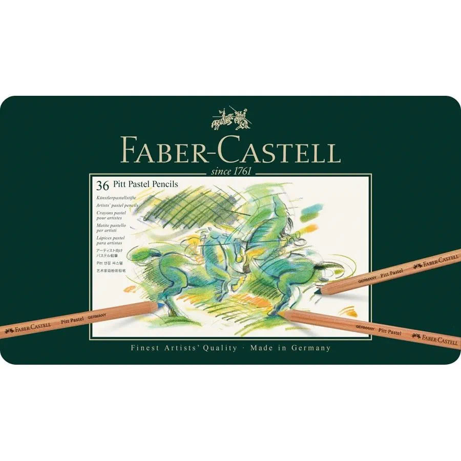 Faber-Castell Pitt Pastel pencil tin of 36 112136
