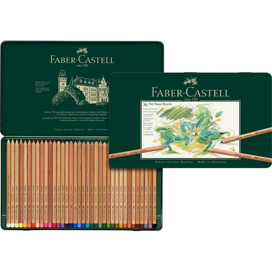 Faber-Castell Pitt Pastel pencil tin of 36 112136