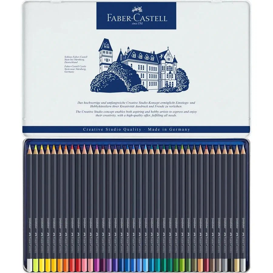 Faber-Castell Goldfaber colour Pencil tin of 36 114736