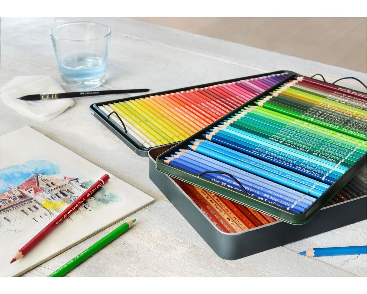 Faber-Castell Albrecht Dürer watercolour pencil, tin of 120 117511