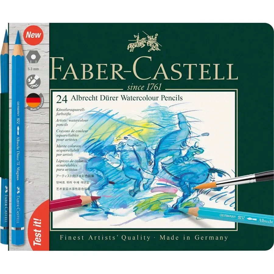 Faber-Castell Albrecht Dürer Watercolour Pencil Tin of 24 117524
