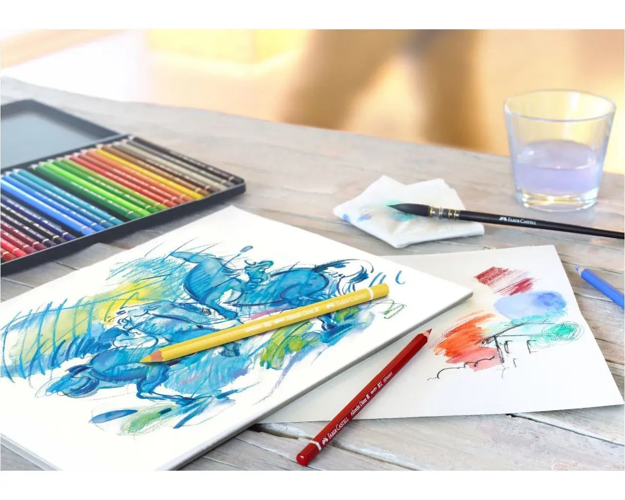 Faber-Castell Albrecht Dürer watercolour pencil tin of 36 117536