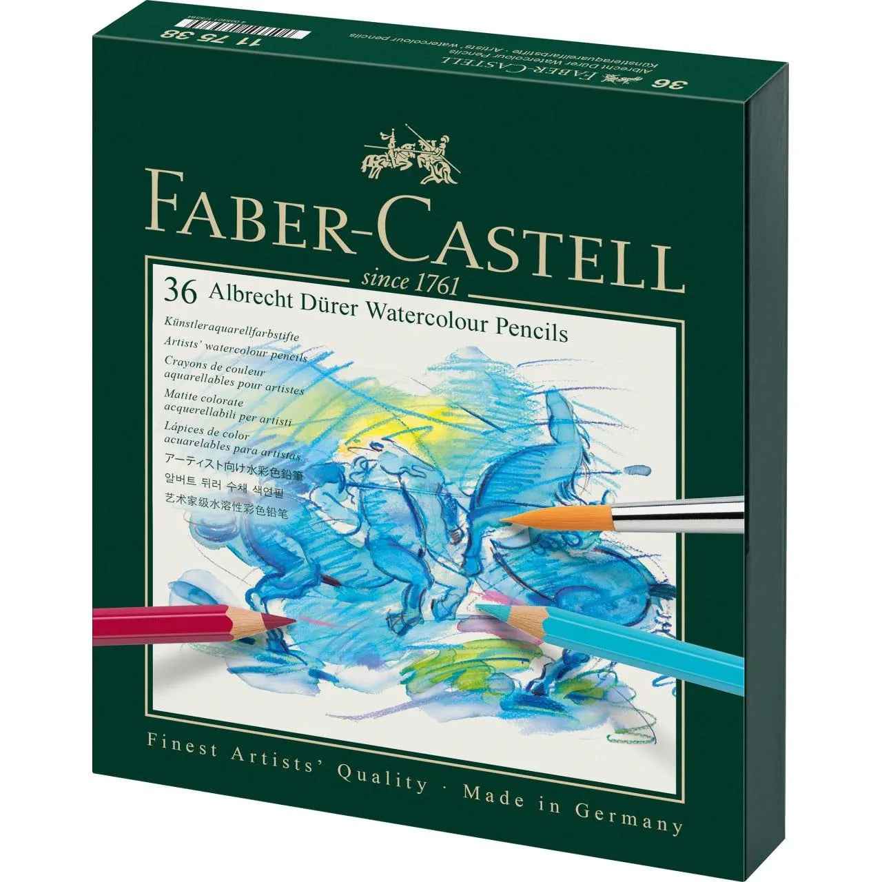 Faber-Castell Albrecht Dürer watercolour pencil studio box of 36 117538