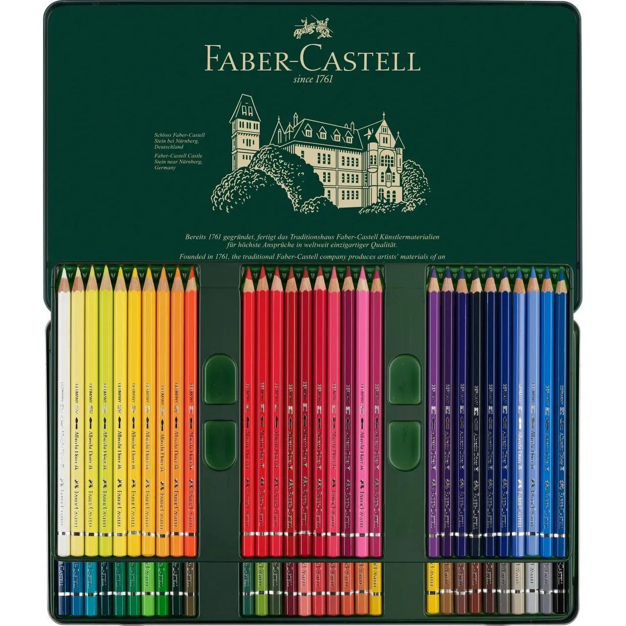 Faber-Castell Albrecht Dürer Watercolour Pencil Tin of 60 117560