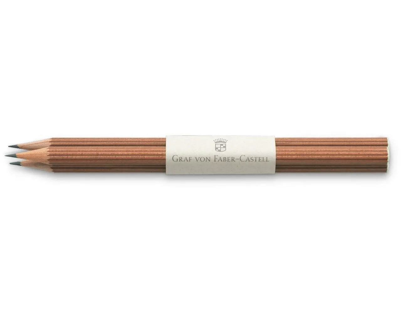 Graf von Faber-Castell 3 graphite pencils Brown 118637