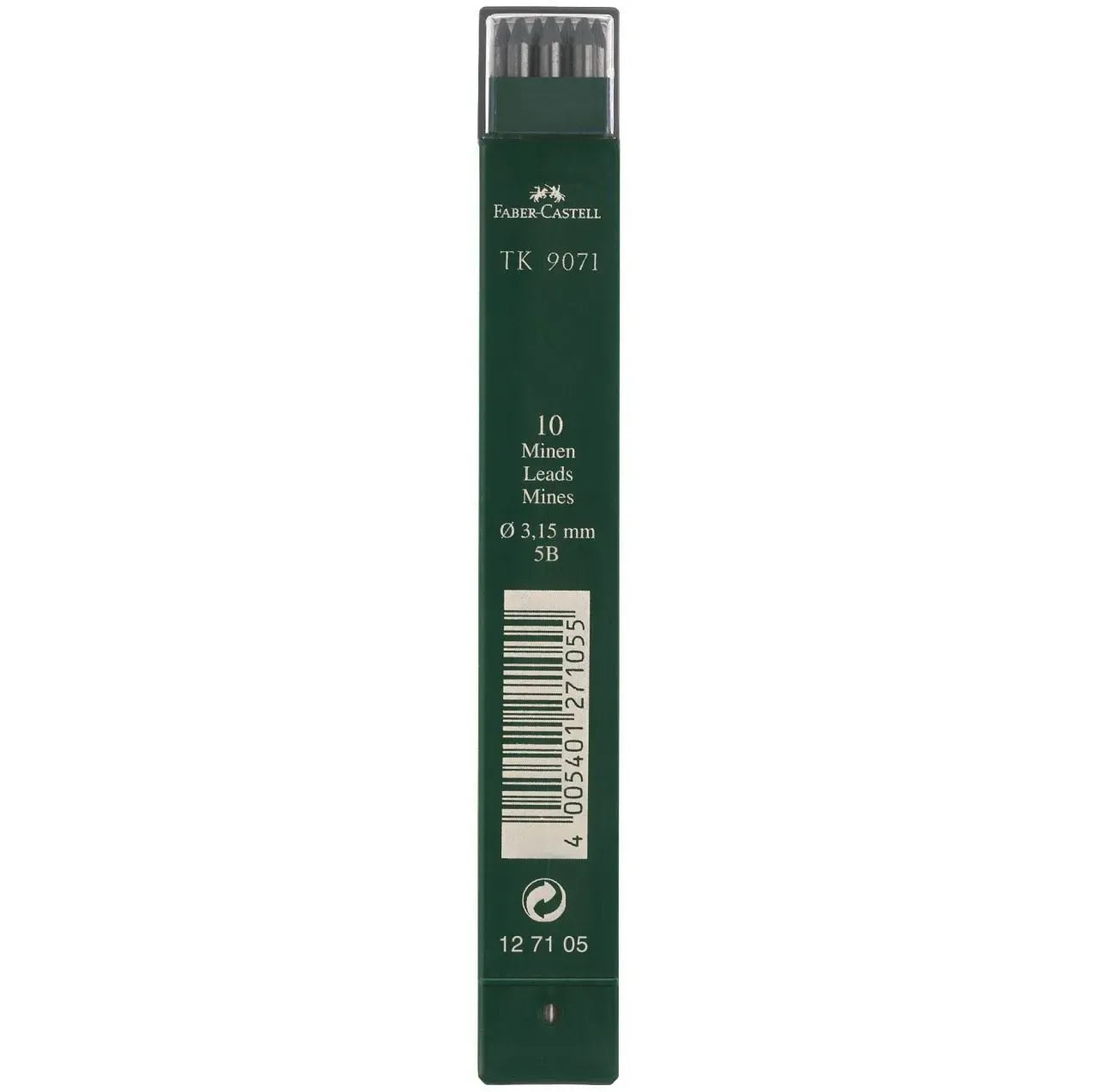 Faber-Castell TK 9071 lead 5B, Ø 3.15 mm 127105