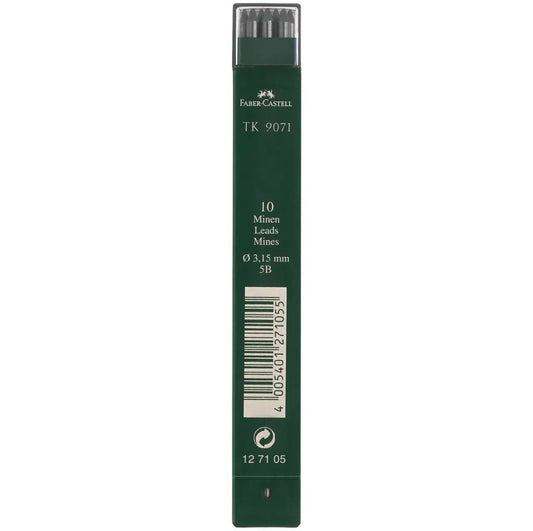 Faber-Castell TK 9071 lead 5B, Ø 3.15 mm 127105