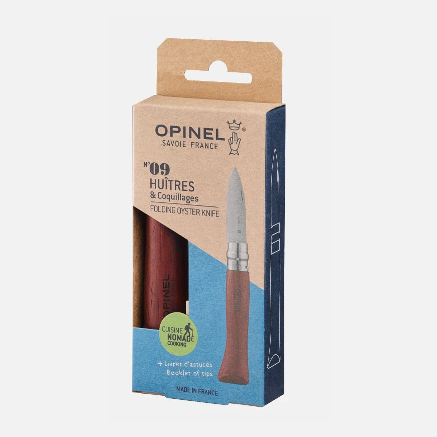 Opinel No.09 Oyster Stainless Steel Folding Knife 001616
