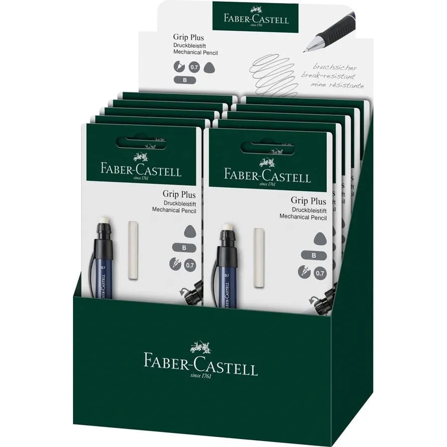 Faber-Castell Grip Plus mechanical pencil 0.7 mm, 3 pieces 130997