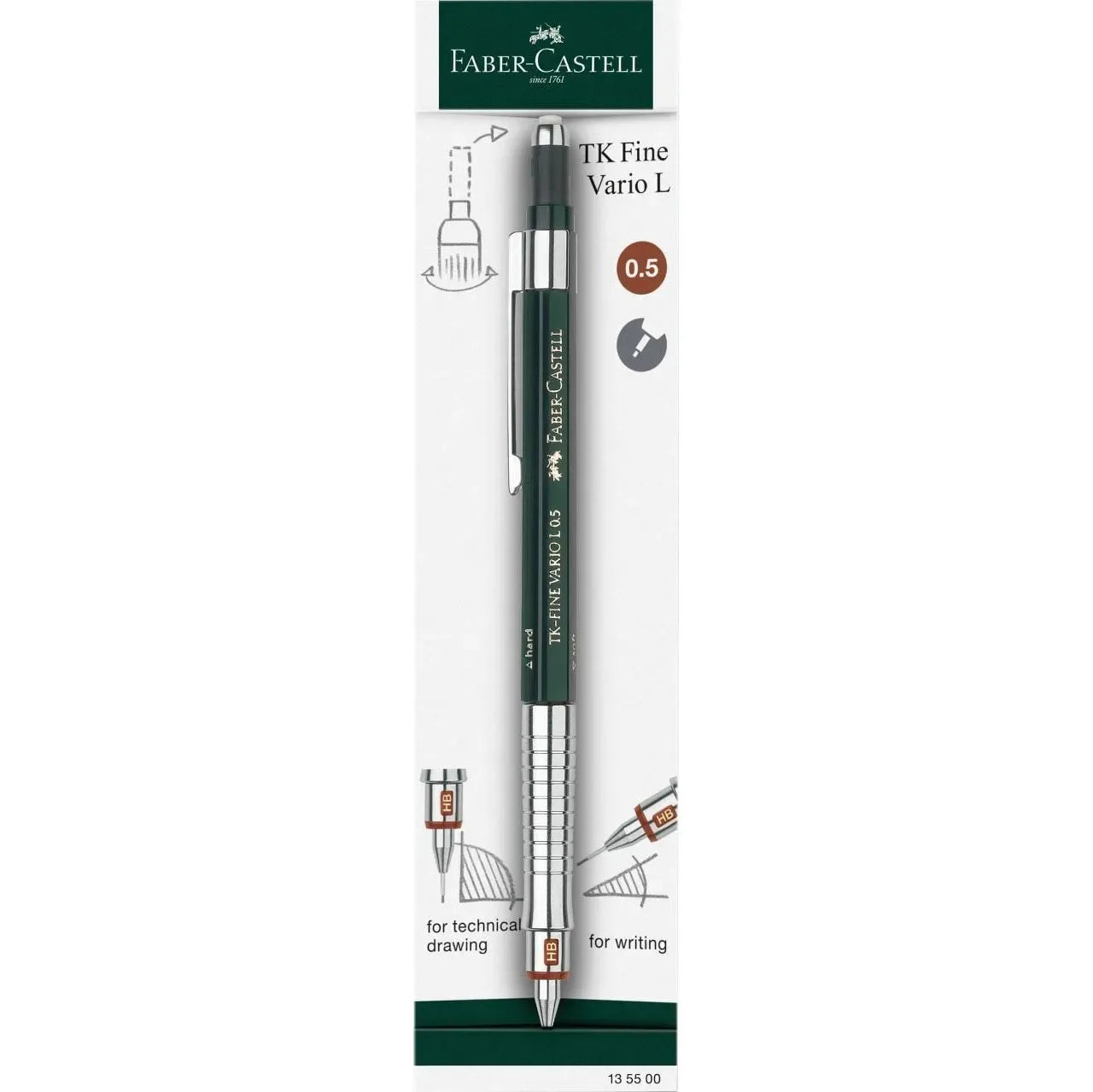 Faber-Castell TK-Fine Vario L mechanical pencil 0.5 mm 135500