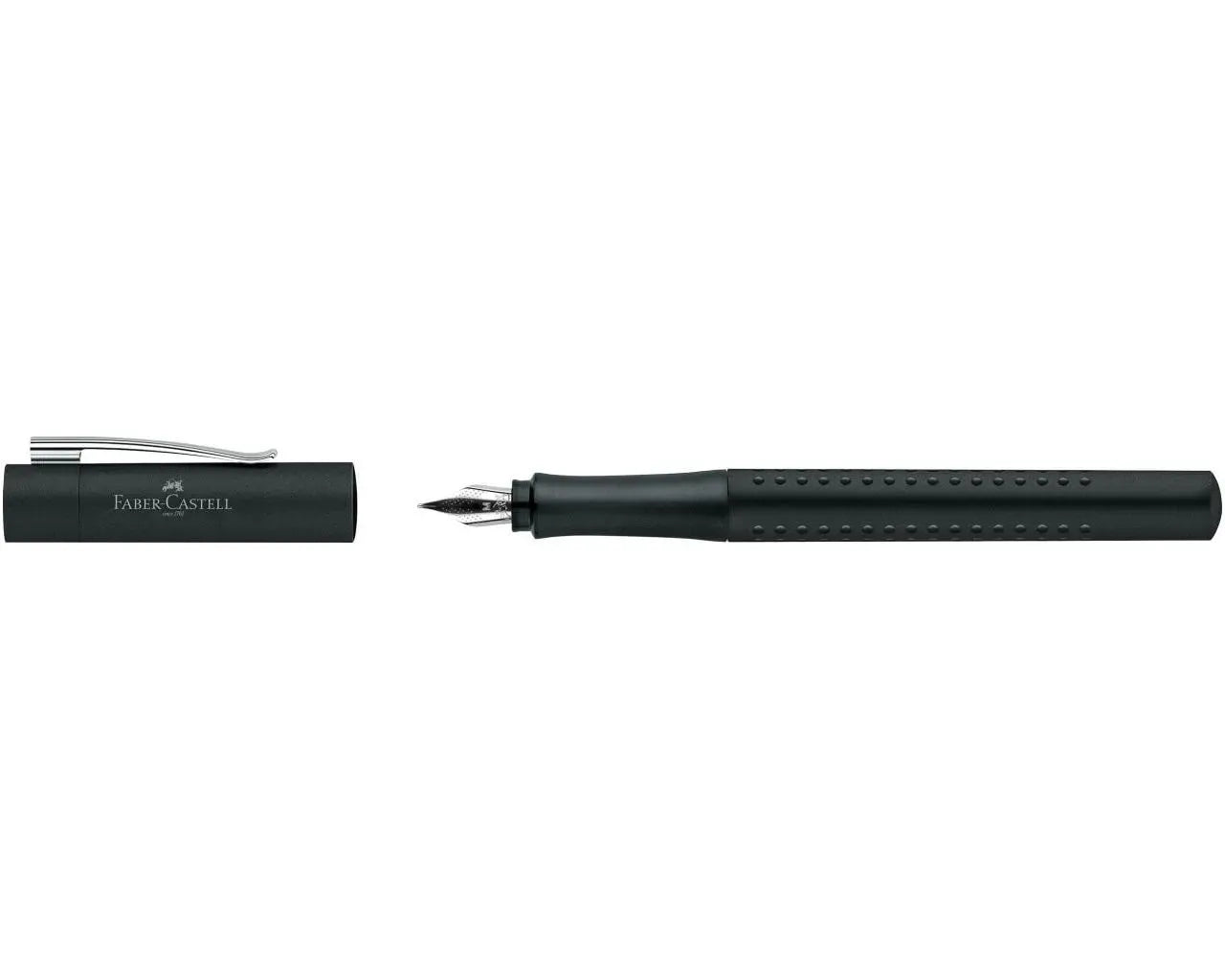 Faber-Castell Grip 2011 fountain pen M, black 140901