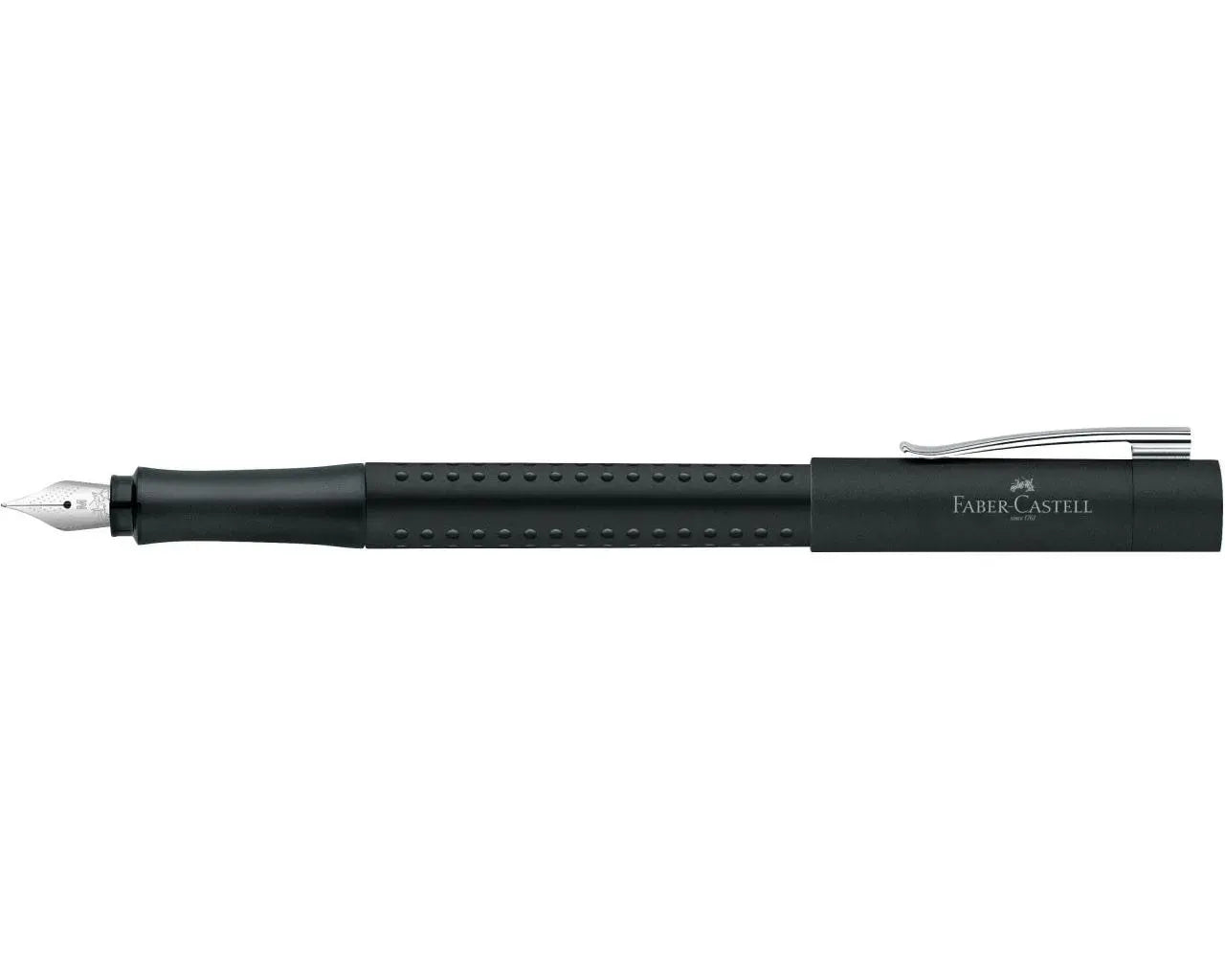 Faber-Castell Grip 2011 fountain pen M, black 140901