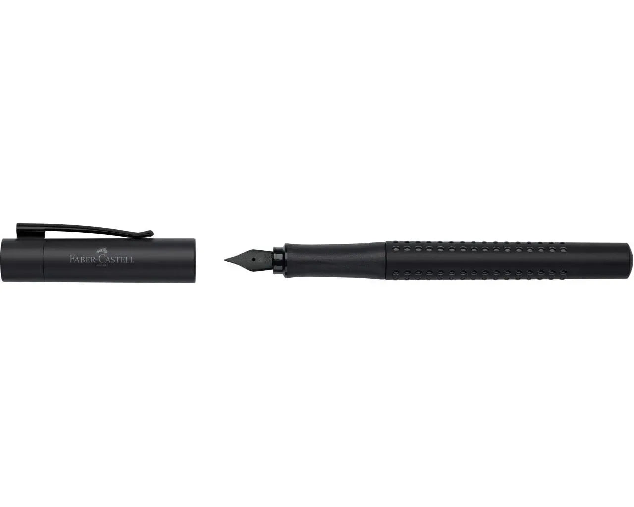 Faber-Castell Grip Edition fountain pen M, all black 140960