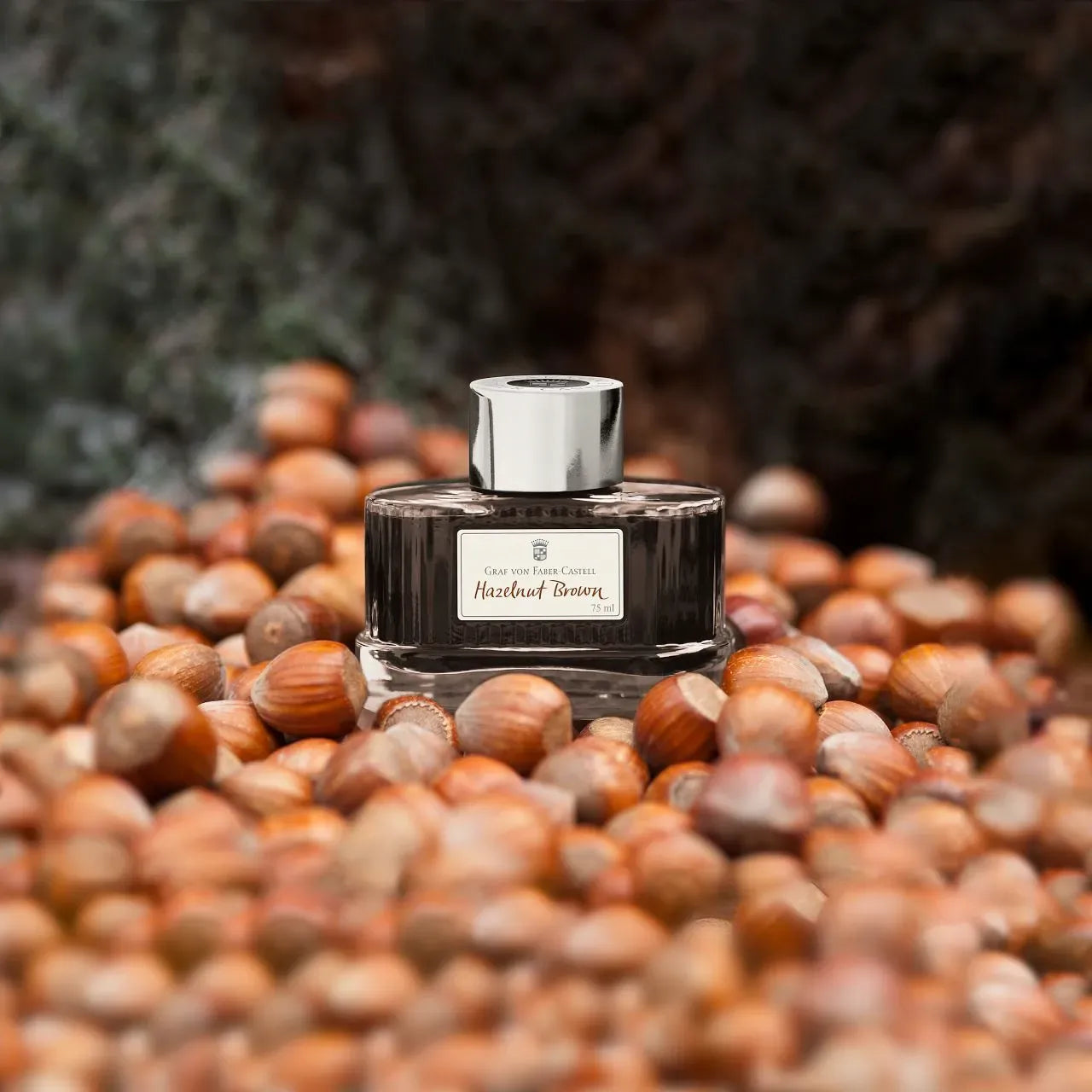 Graf von Faber-Castell Ink Bottle, Hazelnut Brown, 75ml 141002