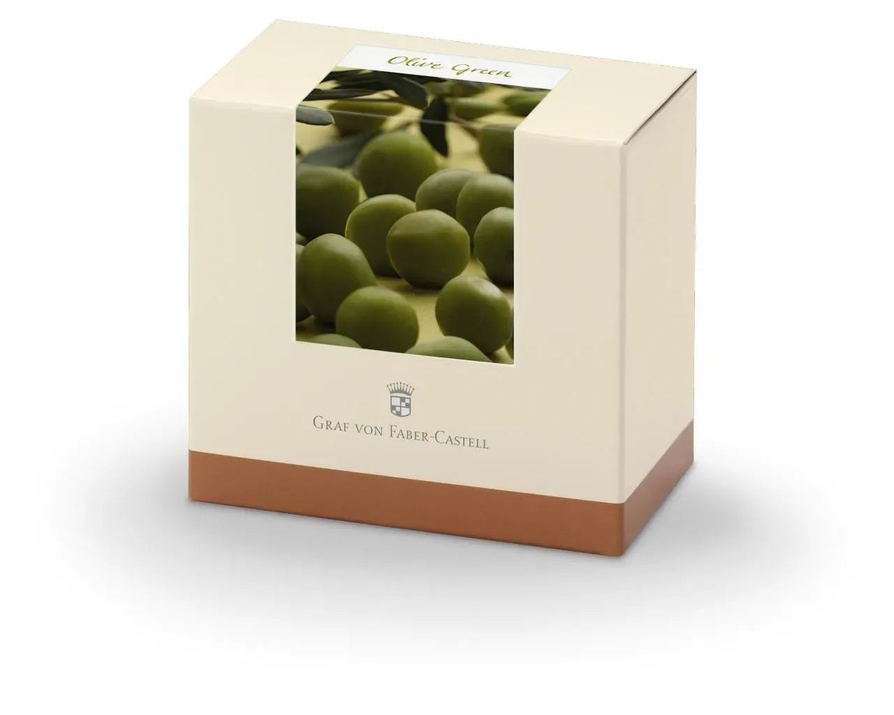 Graf von Faber-Castell Ink Bottle, Olive Green, 75ml 141015