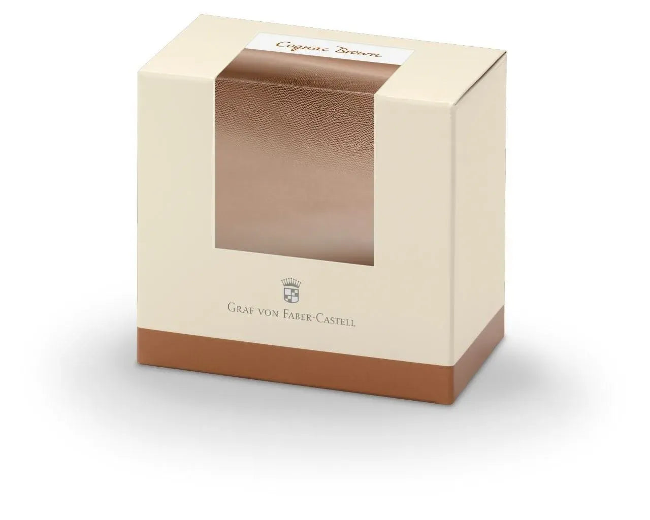 Graf von Faber-Castell Ink Bottle, Cognac Brown, 75ml 141016