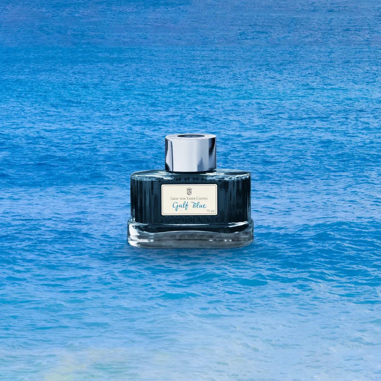 Graf von Faber-Castell Ink bottle Gulf Blue 75ml 141018