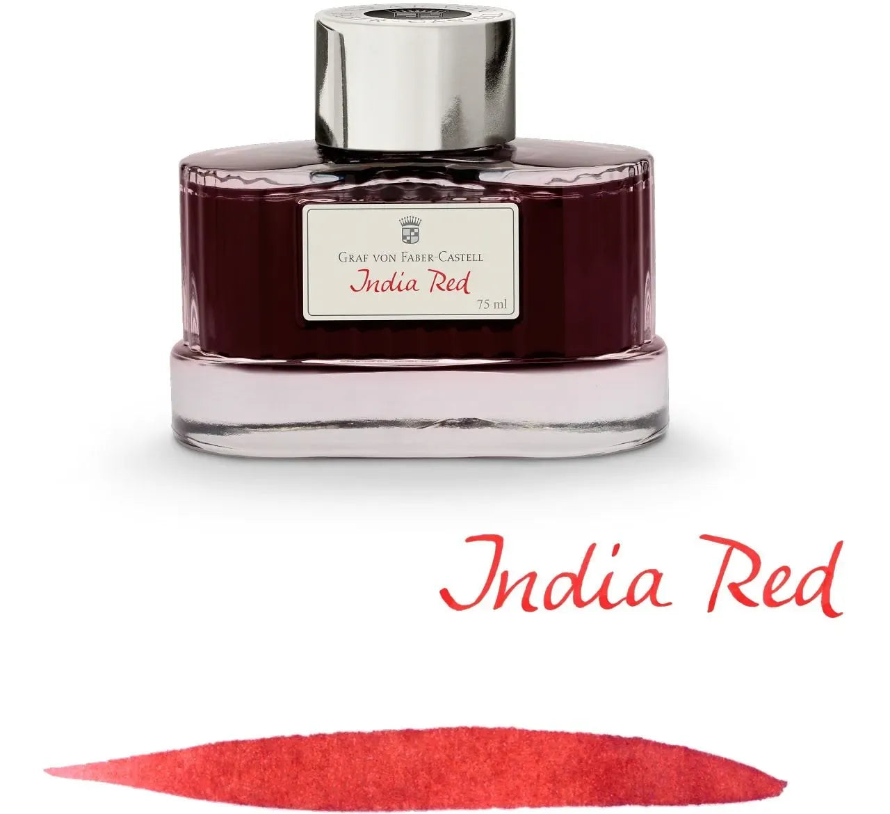 Graf von Faber-Castell Ink bottle India Red 75ml 141019