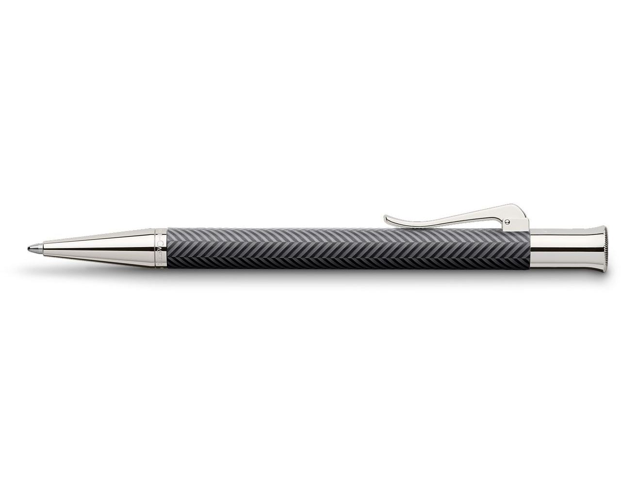 Graf von Faber-Castell Ballpoint pen Guilloche Ciselé Anthracite 146730