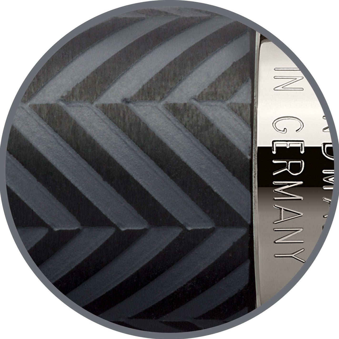 Graf von Faber-Castell Ballpoint pen Guilloche Ciselé Anthracite 146730