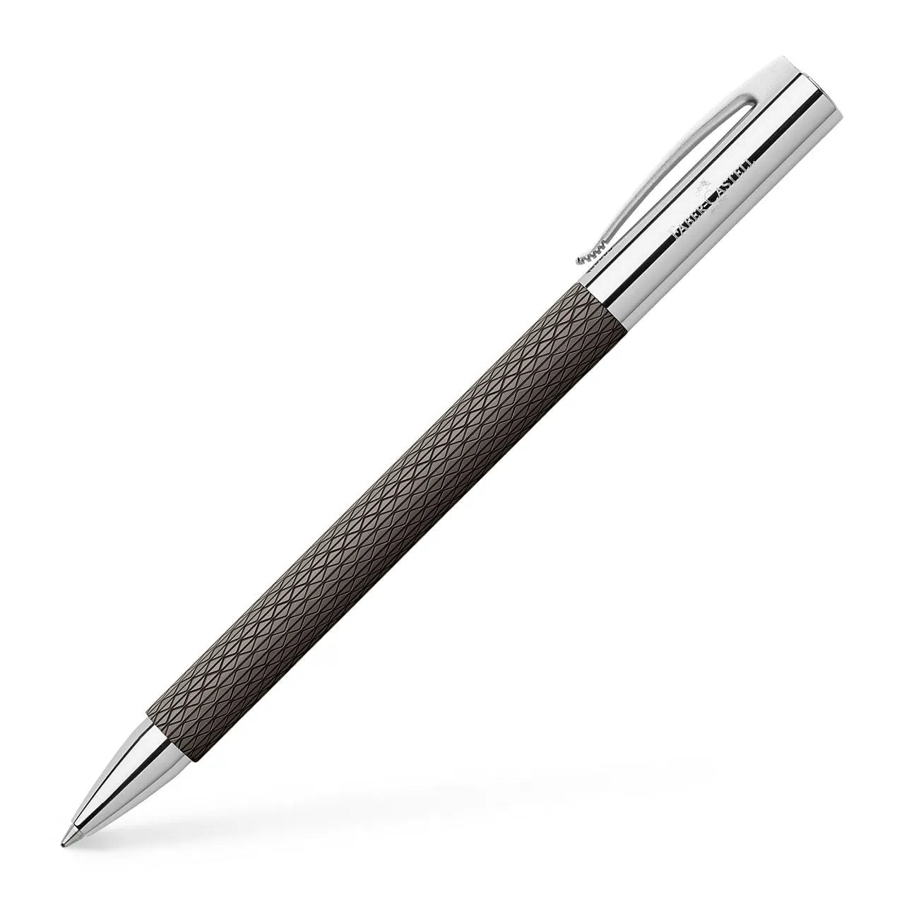 Faber-Castell Ambition OpArt Black Sand twist ballpoint pen B 147055