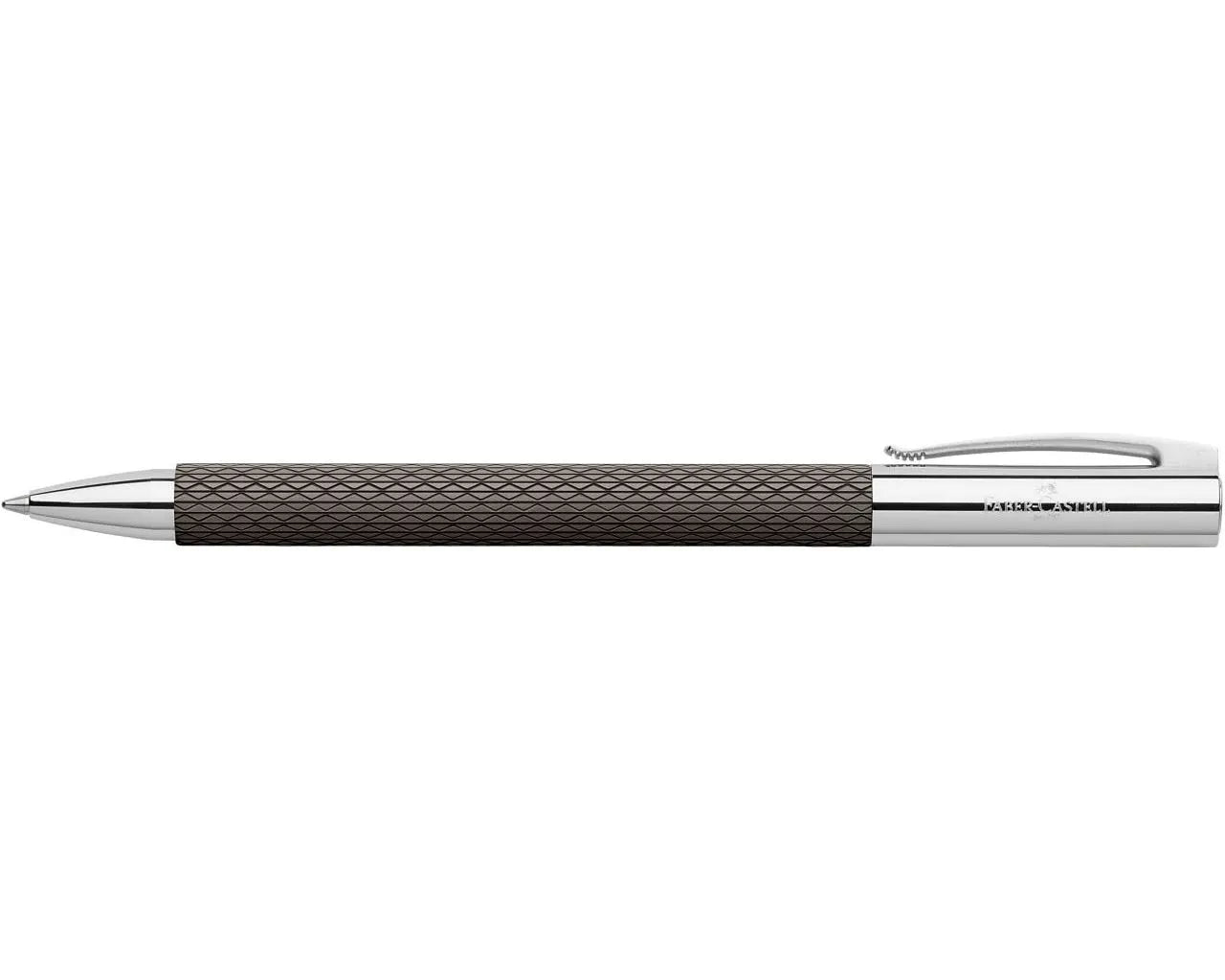 Faber-Castell Ambition OpArt Black Sand twist ballpoint pen B 147055
