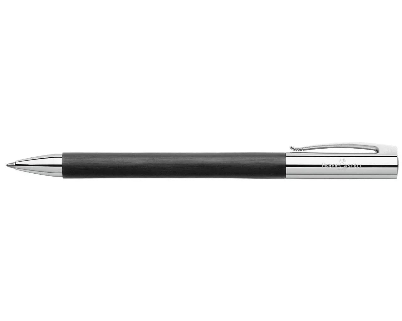 Faber-Castell Ambition precious resin twist ballpoint pen B, black 148130
