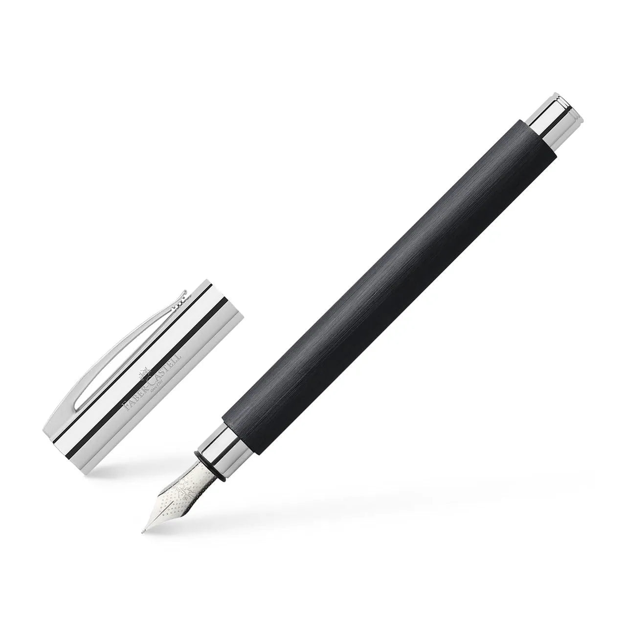 Faber-Castell Ambition Precious Resin Fountain Pen B, Black 148143