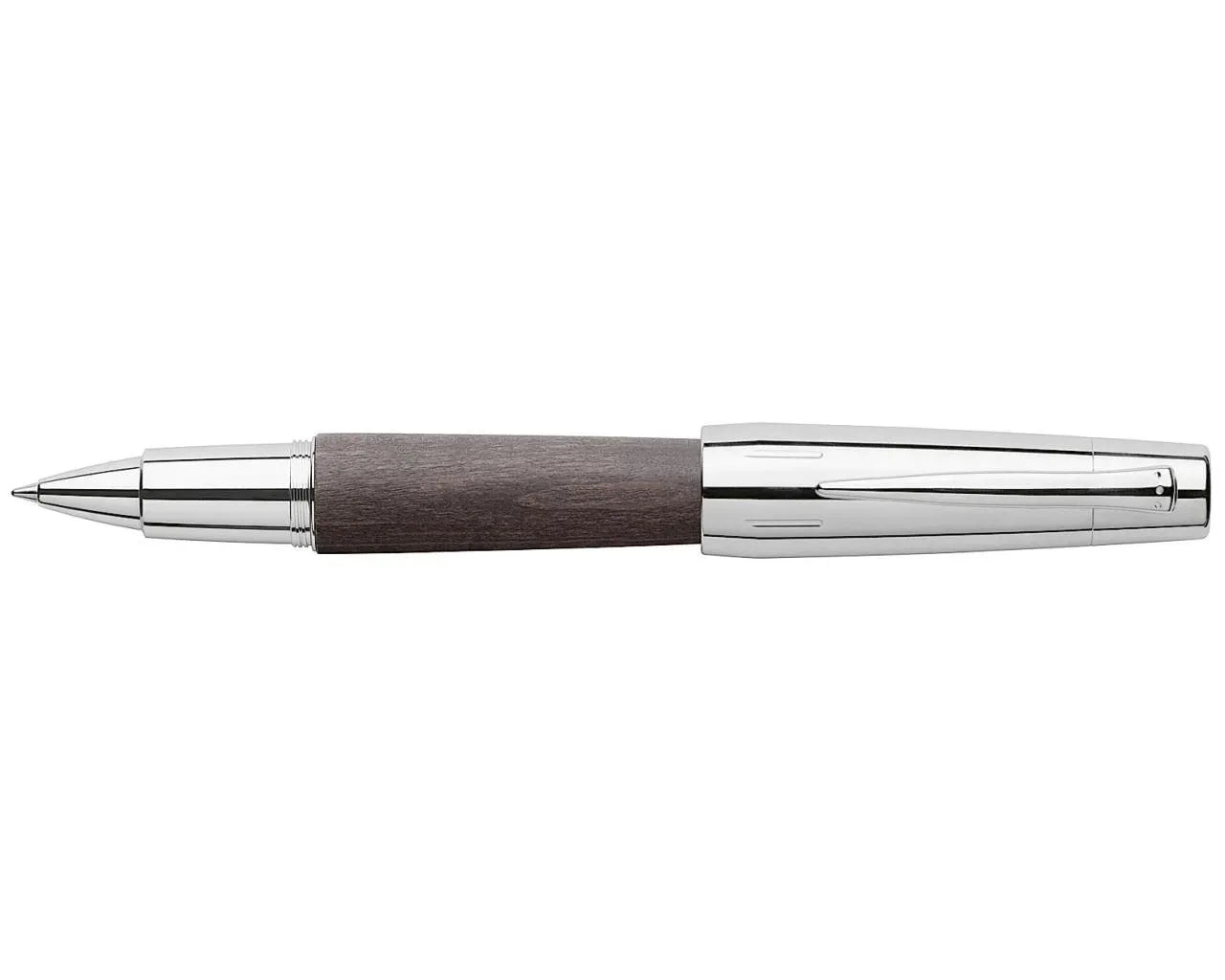 Faber-Castell e-motion wood rollerball pen black 148225