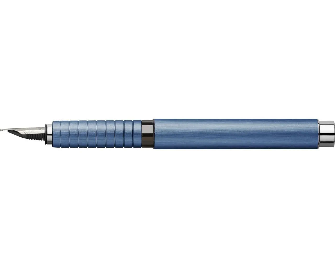 Faber-Castell Essentio Aluminium fountain pen EF, blue 148442