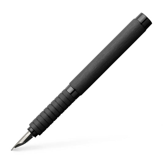 Faber-Castell Essentio Aluminium fountain pen B, black 148483
