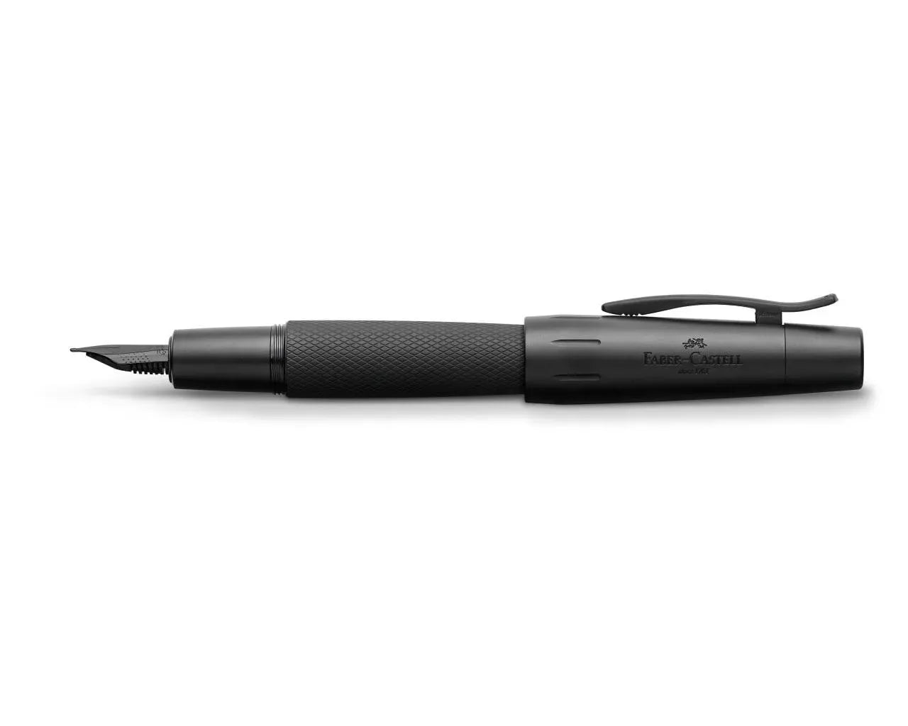 Faber-Castell e-motion Pure Black fountain pen EF, black 148622