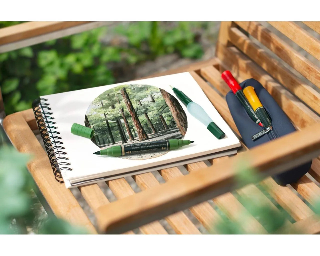 Faber-Castell Albrecht Dürer Watercolour Marker wallet of 10 160310