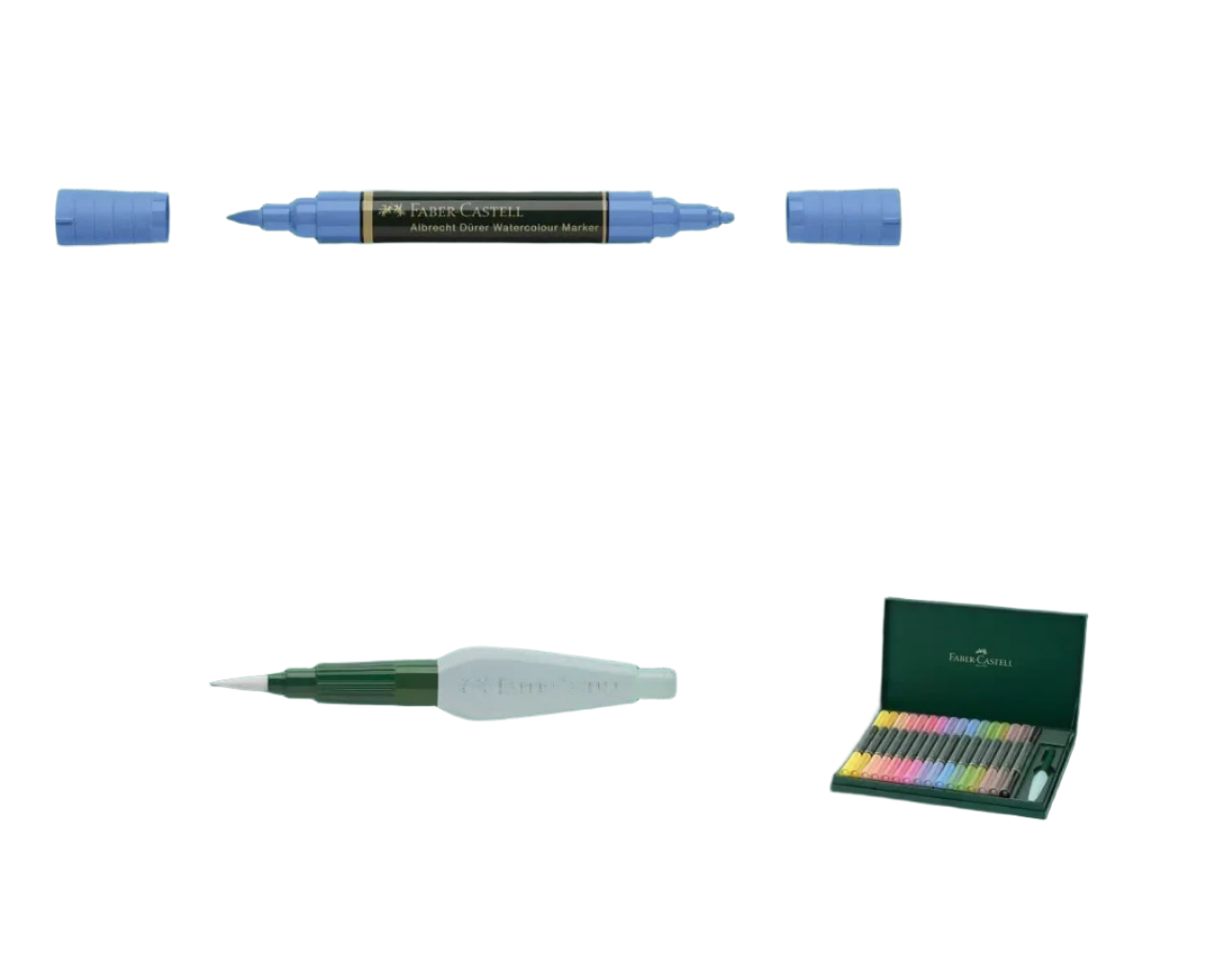 Faber-Castell Albrecht Dürer Watercolour Marker gift set, 17 pieces 160318