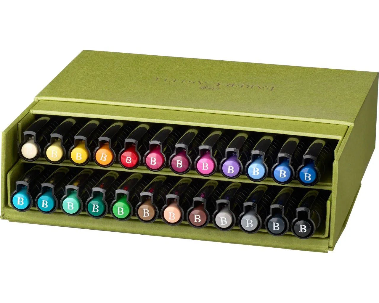 Faber-Castell Pitt Artist Pen Brush India ink pen studio box of 24 167191