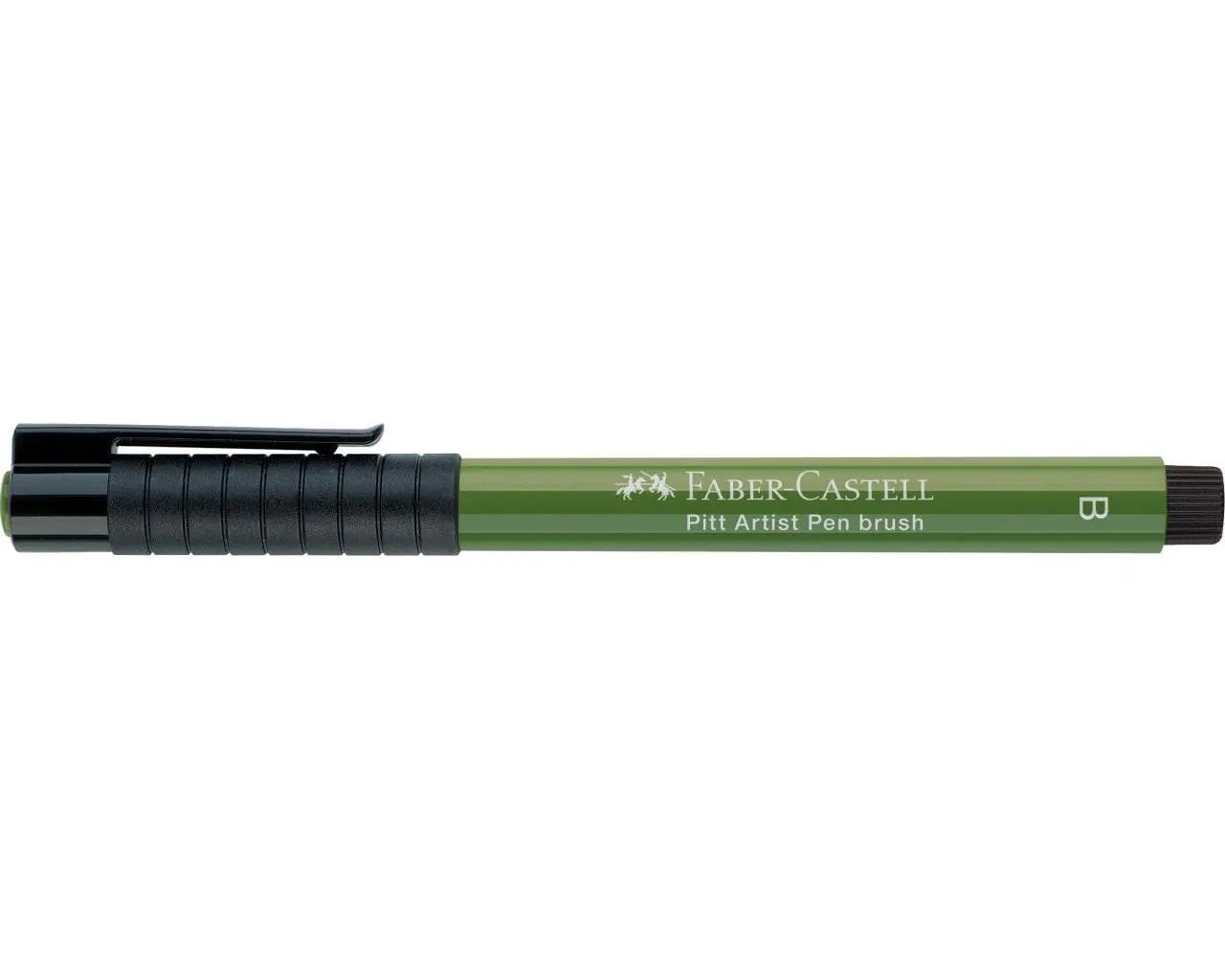 Faber-Castell Pitt Artist Pen Brush India ink pen, chromium green opaque 167476