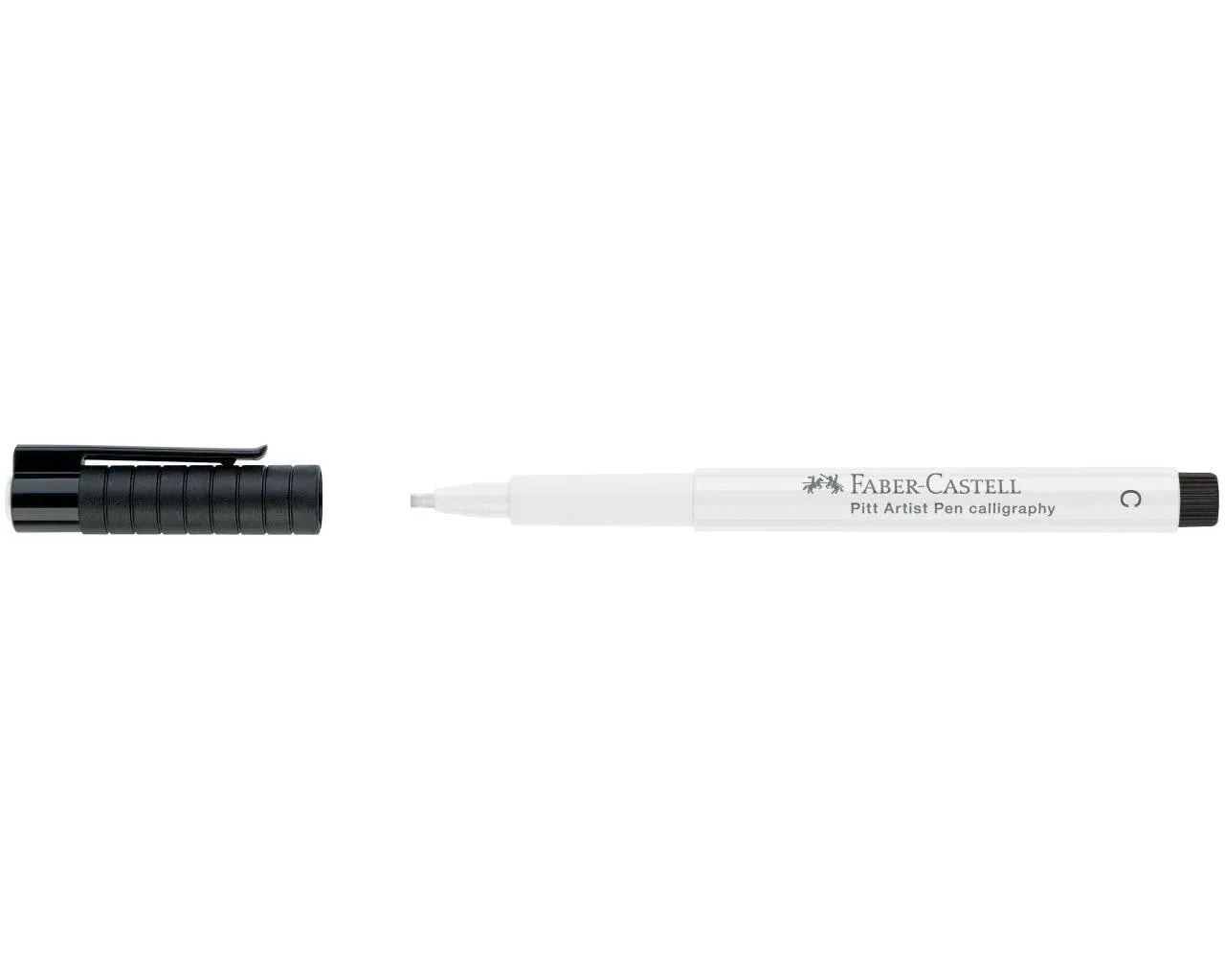 Faber-Castell Pitt Artist Pen Calligraphy India ink pen, white 167501